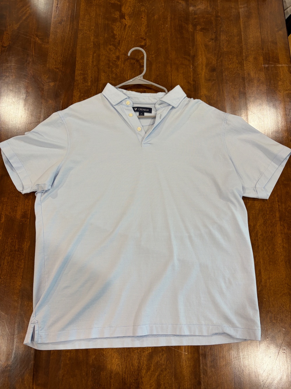 Daniel Cremieux Light Blue Short Sleeve Polo